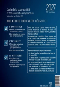 Code de la copropriété 2027