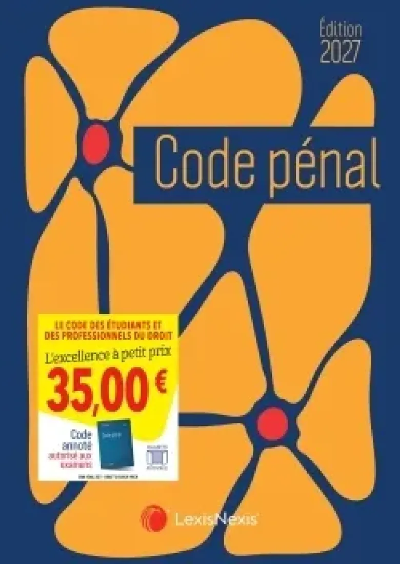 Code pénal Jaquette 2027 - JaquetteFlower power