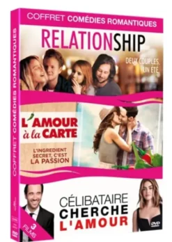 Coffret comédies romantiques : Relationship + L'Amour à la carte + Célibataire cherche l'amour