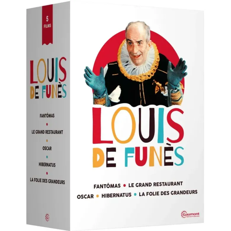 Coffret 5 films : Louis de Funes - DVD