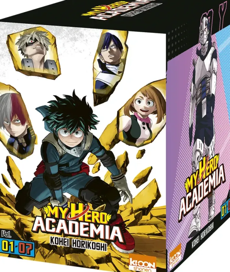 Coffret intégrale My Hero Academia vol. 1 à 7