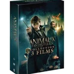 Coffret Les Animaux fantastiques + Les Crimes de Grindelwald + Les Secrets de Dumbledore - DVD
