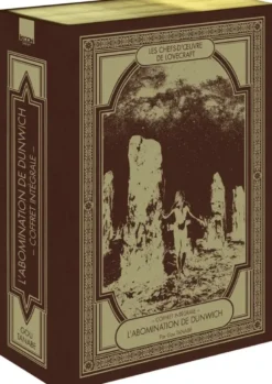 Coffret Les Chefs-d'oeuvre de Lovecraft - L'Abomination de Dunwich vol. 1 à 3