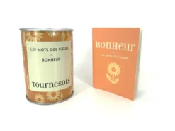 Coffret Les mots des fleurs Bonheur