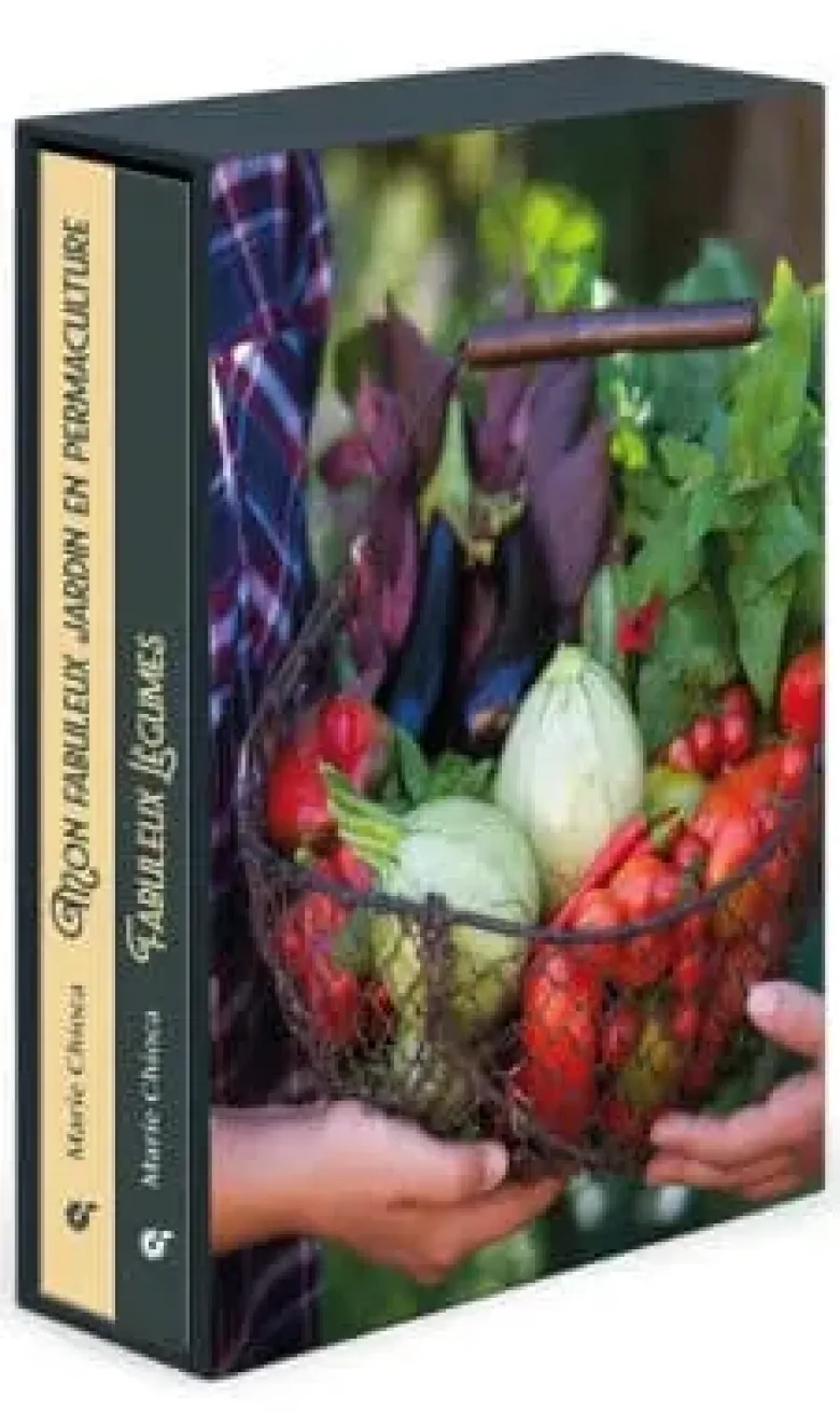 Coffret 2 livres : Marie Chioca, du potager à la cuisine
