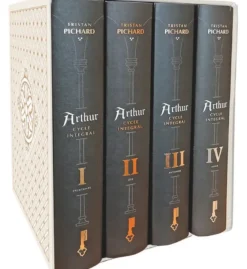 Coffret luxe 4 tomes Arthur cycle intégral