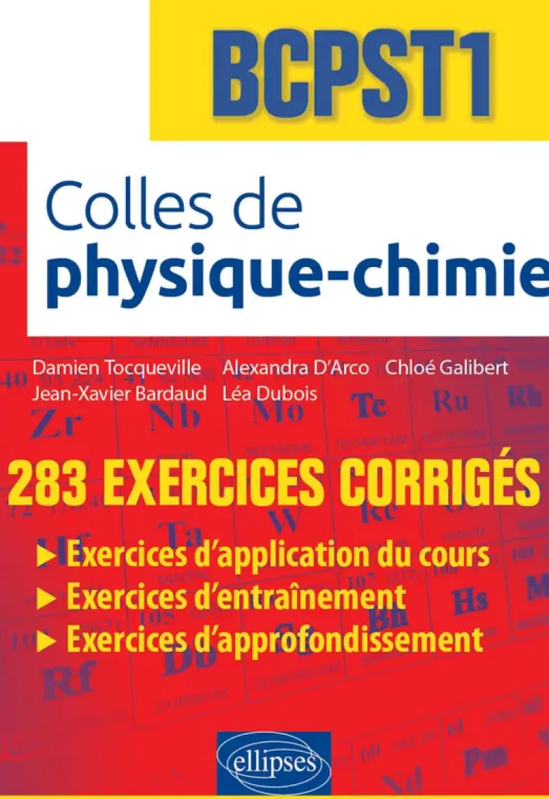 Colles de Physique-Chimie - BCPST1