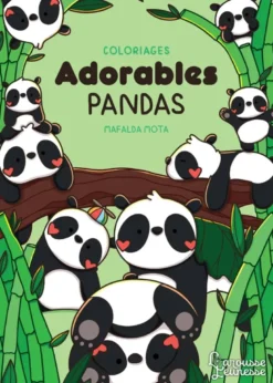 Coloriages - Adorables pandas