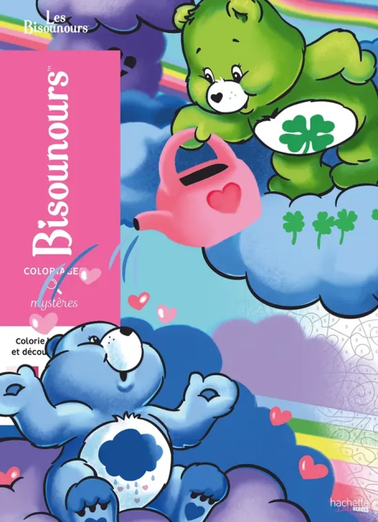 Coloriages mystères - Bisounours