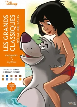 Coloriages mystères Disney - Grands classiques Spécial débutants