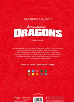 Coloriages Mystères - Dragons
