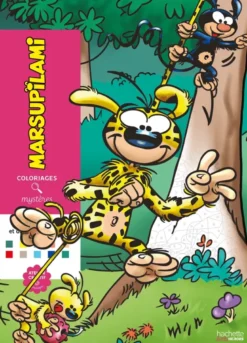 Coloriages mystères - Marsupilami