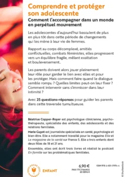 Comprendre et protéger son adolescente