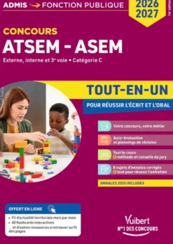 Concours ATSEM et ASEM 2026-2027 - Tout-en-un