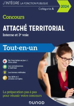 Concours Attaché territorial Interne et 3e voie 2024