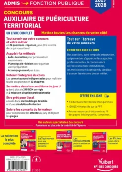 Concours Auxiliaire de puériculture territorial 2027-2028- Tout-en-un
