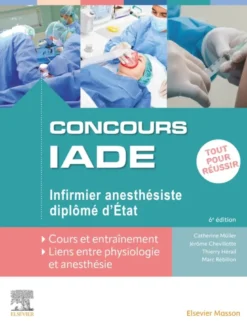 Concours IADE - Infirmier anesthésiste diplômé d'Etat