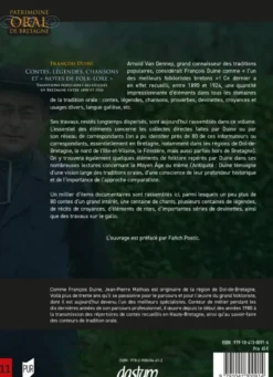 Contes, légendes, chansons et "notes de Folk-lore"