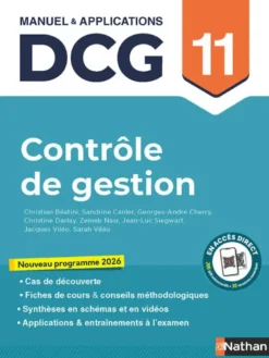 Contrôle de gestion - DCG - Épreuve 11 - Manuel et applications