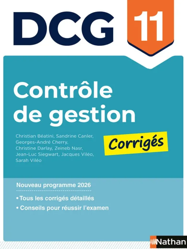 Contrôle de gestion - DCG - Épreuve 11 - Corrigés applications