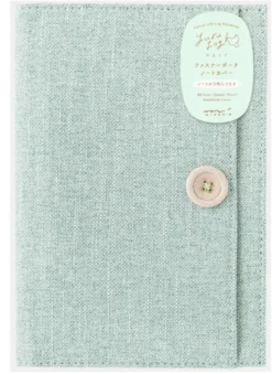 Couverture Yuru Log Tissée Bleu