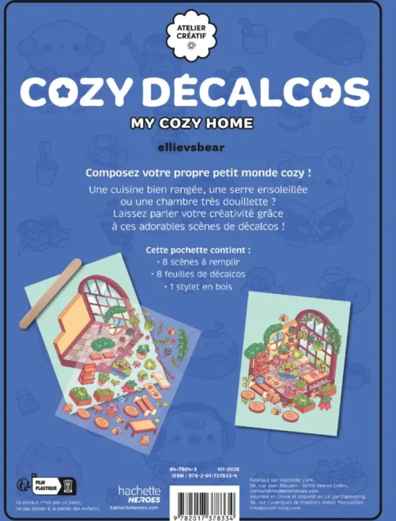 Cozy Décalcos - My cozy home