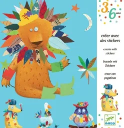 Créer avec des stickers - Créer des animaux