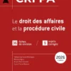 CRFPA 2026 - Le droit des affaires et la procédure civile. 3e éd. - 35 fiches de révision / 9 sujets corrigés