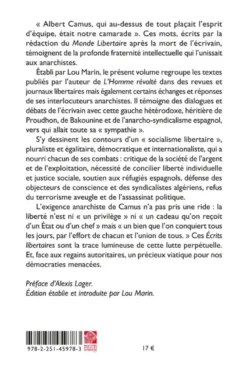 Écrits libertaires