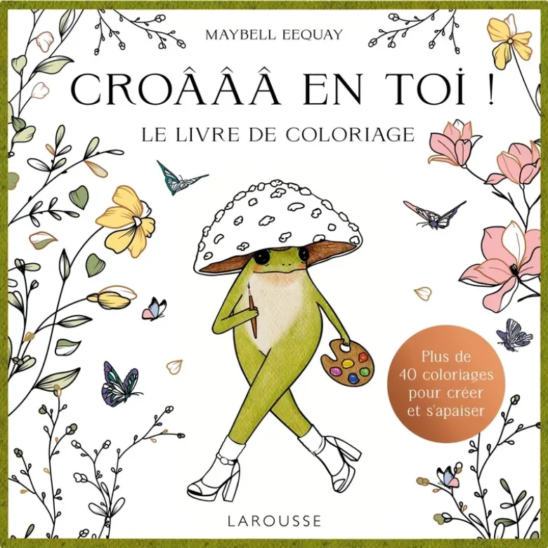 Croâââ en toi - coloriage