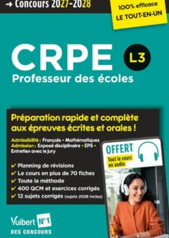 CRPE 2027-2028 - L3 - 100 % efficace