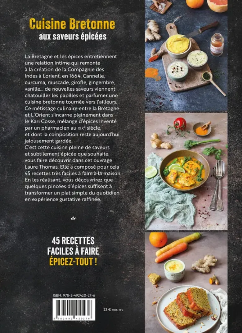 Cuisine bretonne aux saveurs épicées
