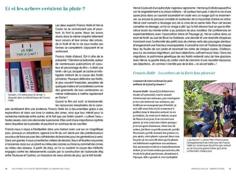 Cultiver la pluie