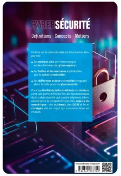 Cybersécurité : définitions, concepts, métiers