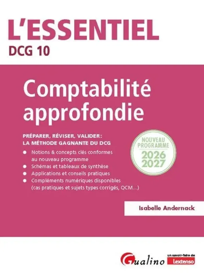 DCG 10 - Comptabilité approfondie