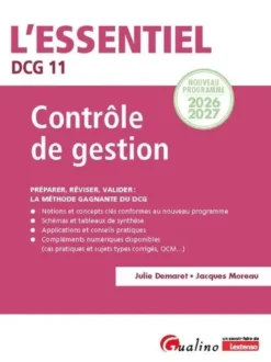 DCG 11 - Contrôle de gestion