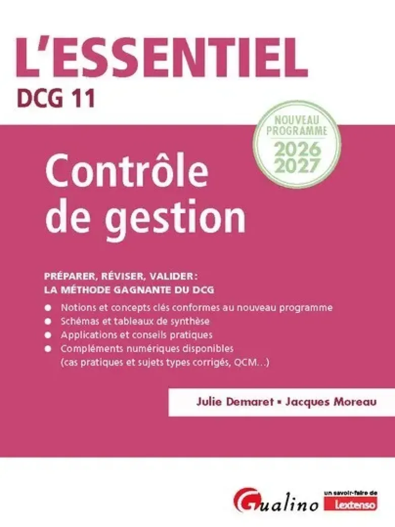 DCG 11 - Contrôle de gestion