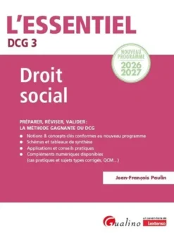 DCG 3 - Droit social