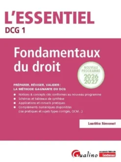 DCG 1 - Fondamentaux du droit