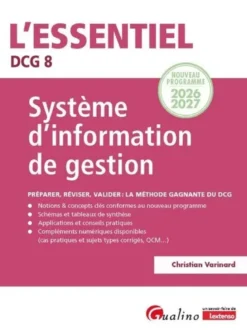DCG 8 - Système d'information de gestion