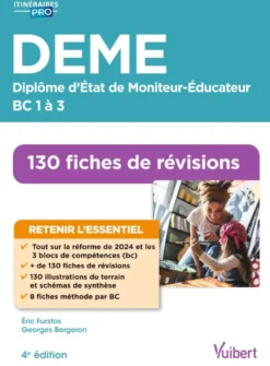 DEME - Moniteur éducateur - 130 fiches de révisions