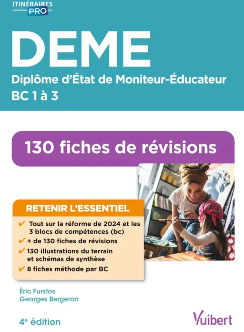 DEME - Moniteur éducateur - 130 fiches de révisions