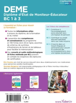 DEME - Moniteur éducateur - 130 fiches de révisions