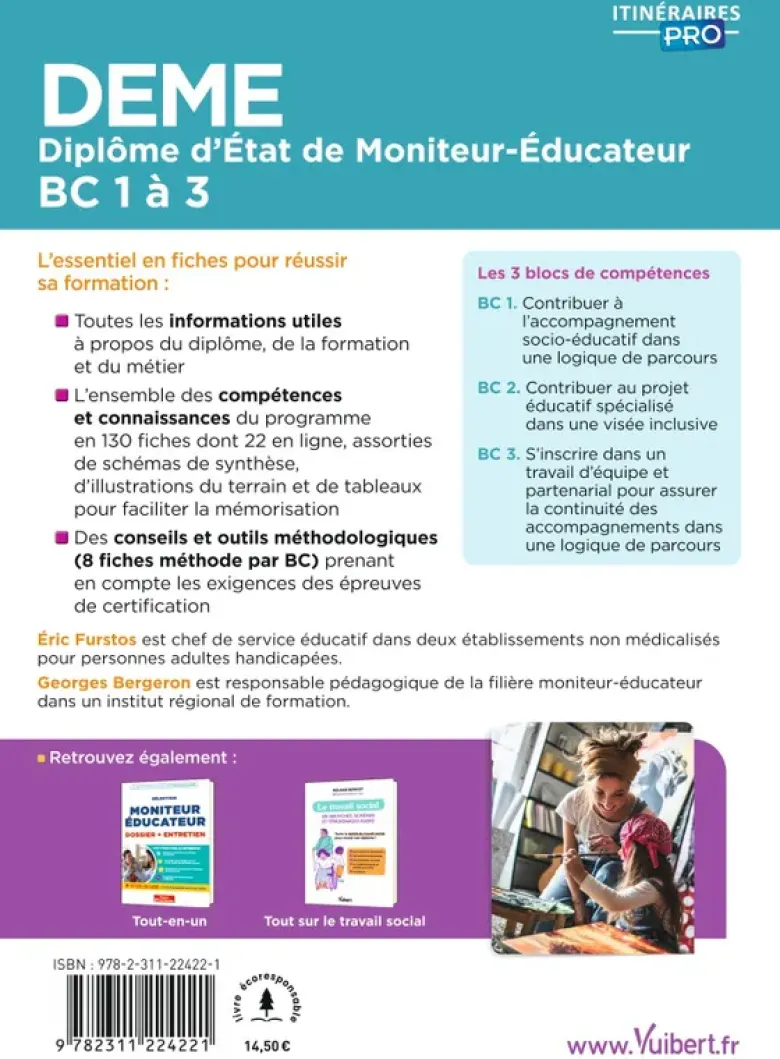 DEME - Moniteur éducateur - 130 fiches de révisions