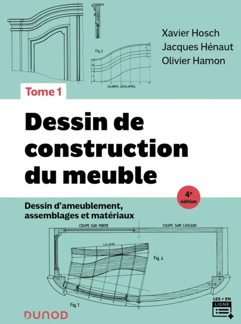 Dessin de construction du meuble - Tome 1 - 4e éd.