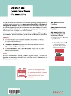 Dessin de construction du meuble - Tome 1 - 4e éd.