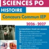 Destination Sciences Po Histoire - Concours commun IEP - 2026-2027
