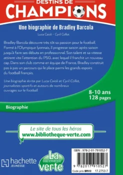 Destins de champions, Tome 30 - Une biographie de Bradley Barcola
