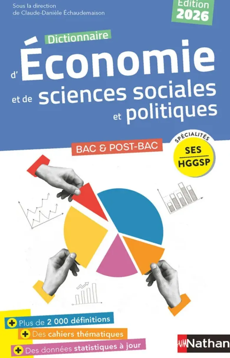 Dictionnaire d'économie et de sciences sociales et politiques - Edition 2026