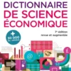 Dictionnaire de science économique - 7e éd.
